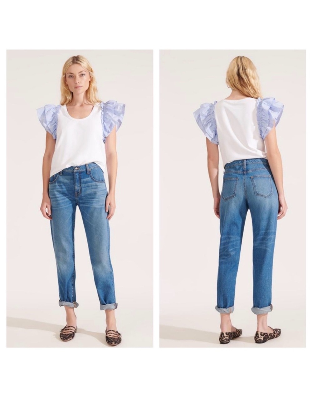 Veronica Beard Benzi Midrise Cropped Jeans Excellent Condition Size 26/2
